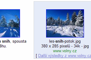 Google Obrázky SERP