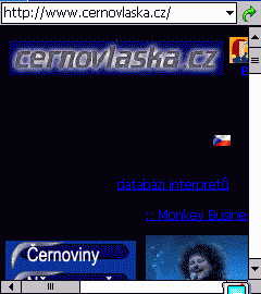 ernovlska.cz na PDA